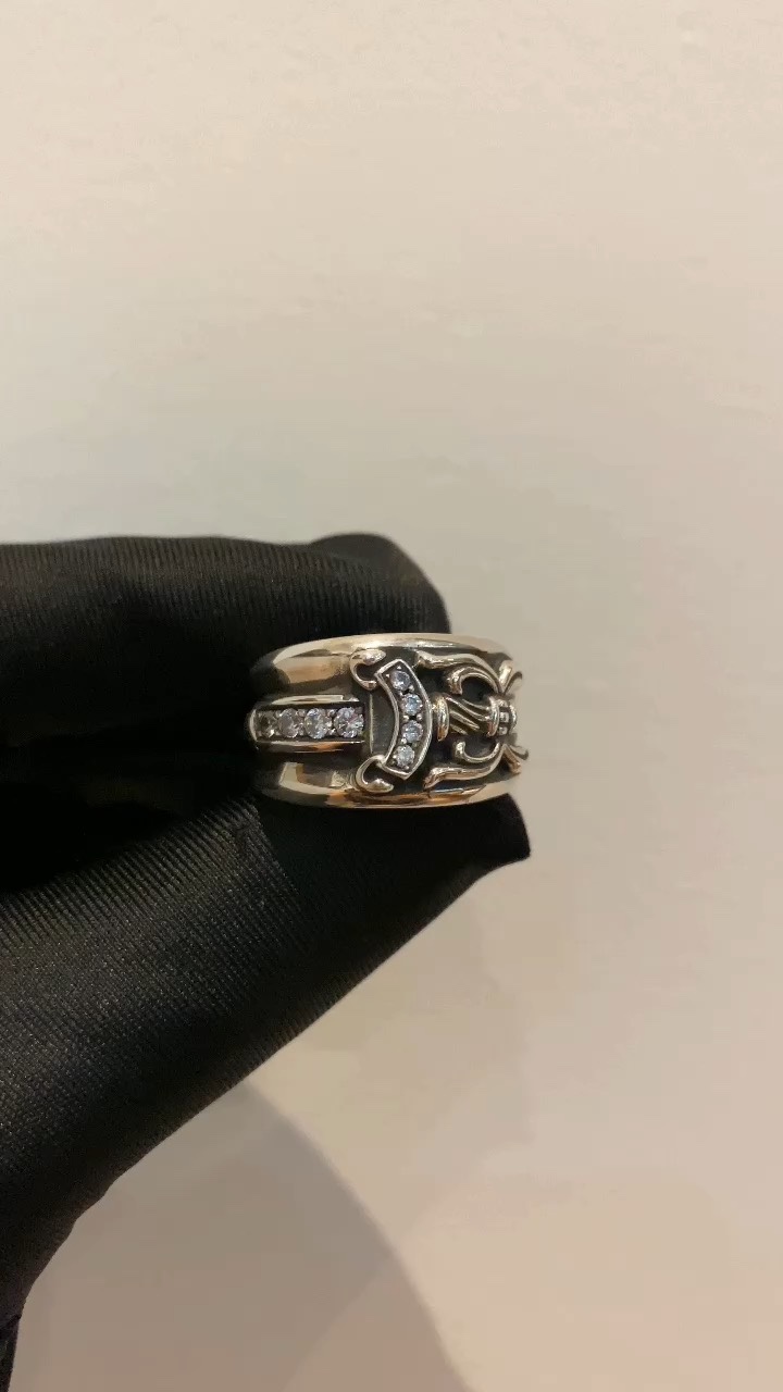 Rings, 925 silver with diamond customization