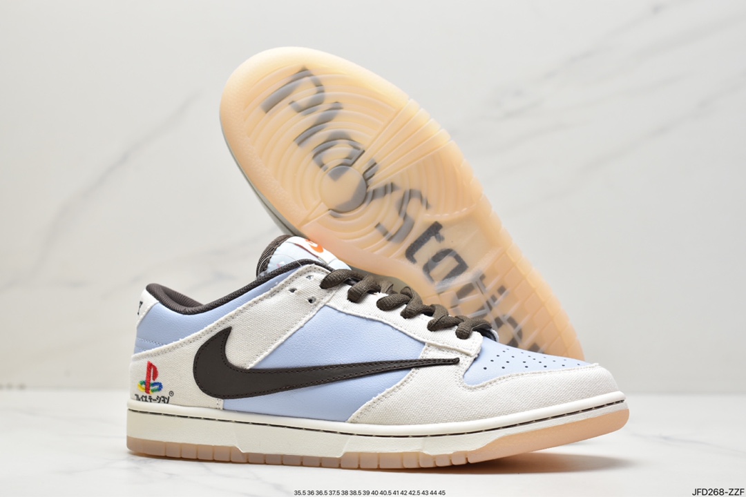 170 Travis Scott x Playstation x Nike SB Dunk Low 三方联名倒钩DA1638-100