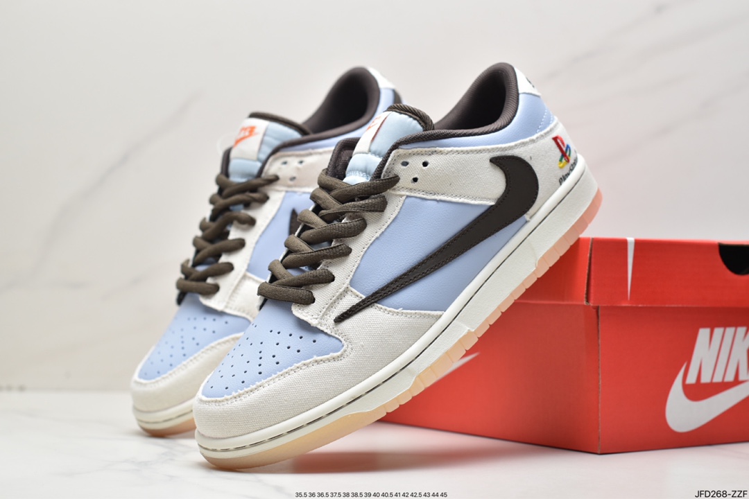 170 Travis Scott x Playstation x Nike SB Dunk Low 三方联名倒钩DA1638-100