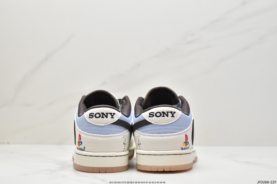 170 Travis Scott x Playstation x Nike SB Dunk Low 三方联名倒钩DA1638-100