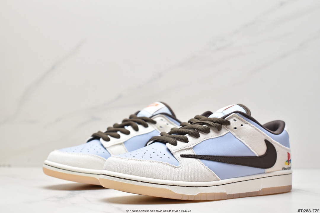 170 Travis Scott x Playstation x Nike SB Dunk Low 三方联名倒钩DA1638-100