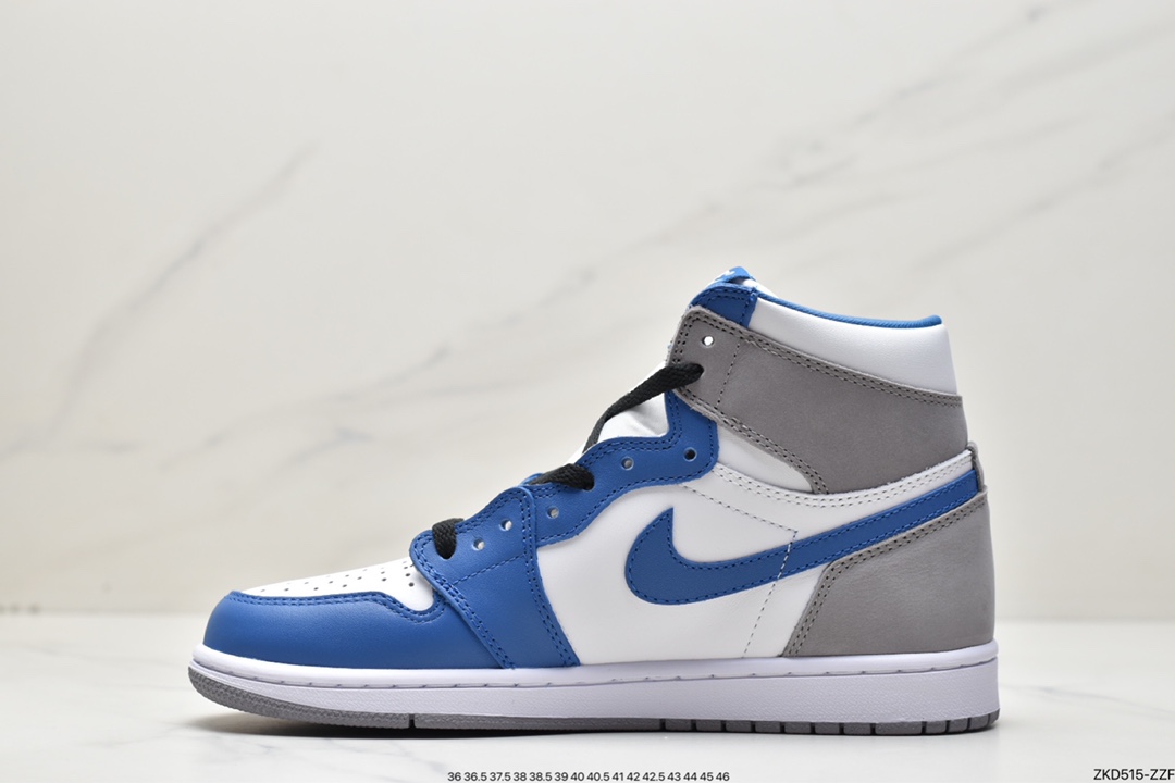 Air Jordan 1 Retro High OG ”True Blue” AJ1 generation classic retro classic high help DZ5485-410