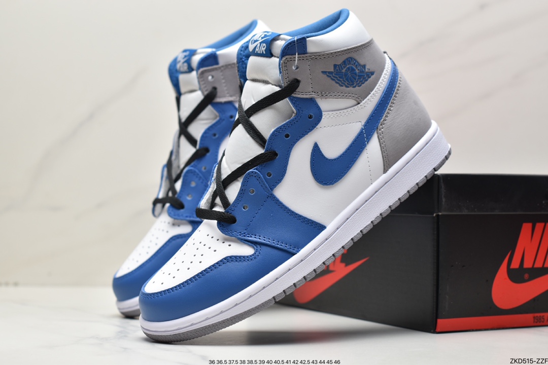 Air Jordan 1 Retro High OG ”True Blue” AJ1 generation classic retro classic high help DZ5485-410