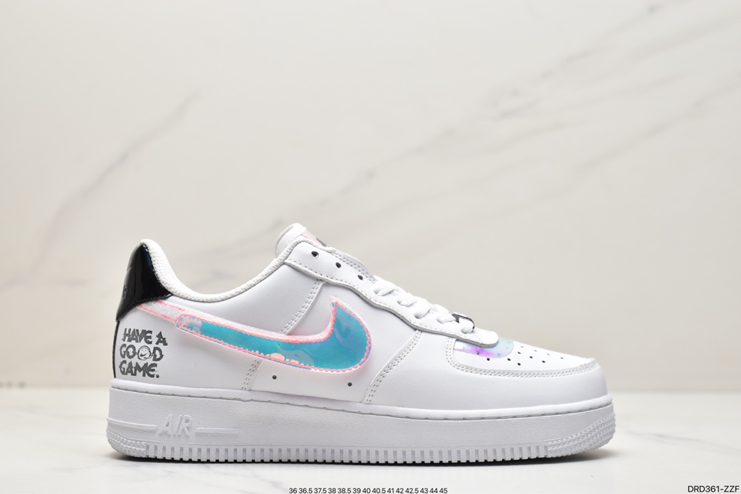 110 Nike Air Force 1 Low 白灰 空军一号低帮板鞋CW5859-100