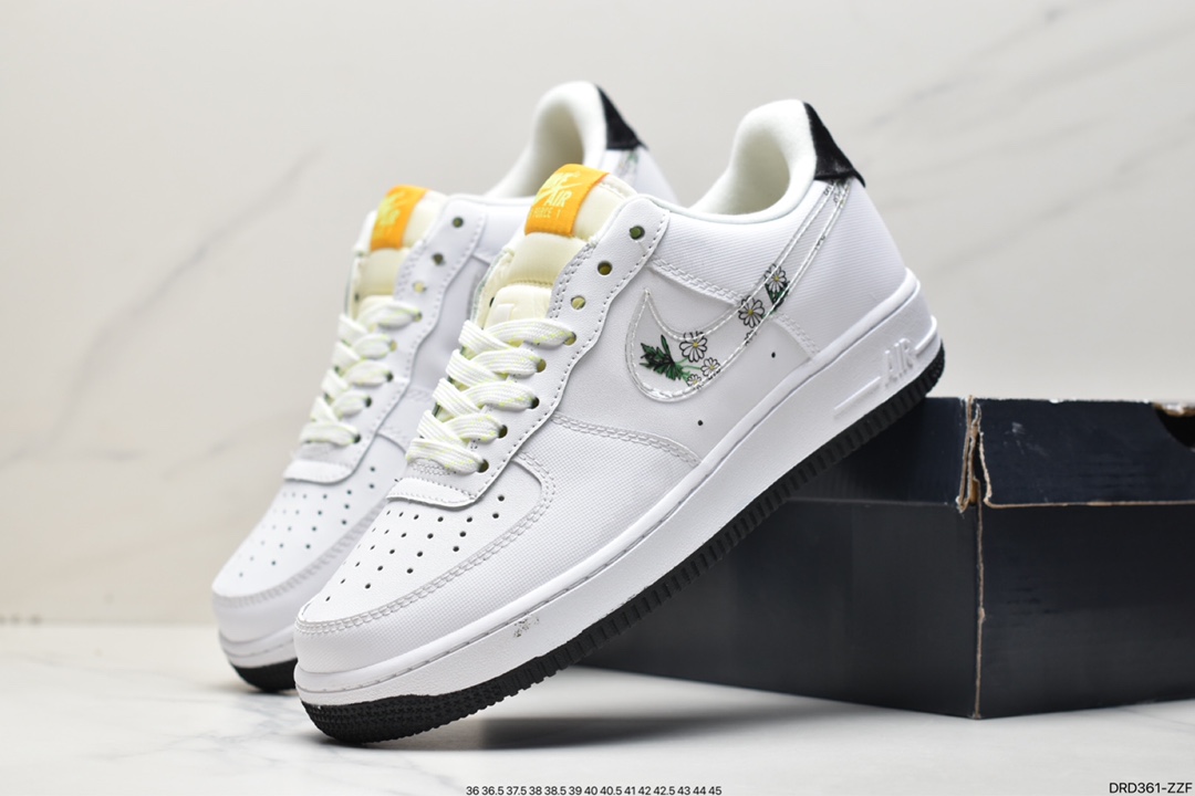 110 Nike Air Force 1 Low 白灰 空军一号低帮板鞋CW5859-100