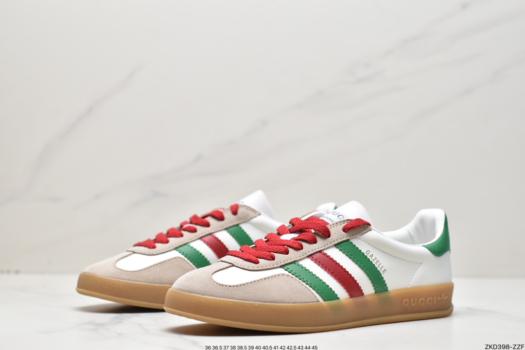 Heavyweight joint Adidas£üGUCCI cost-effective version of the clover logo and the iconic three bars as design elements 707848 9STUO 6360