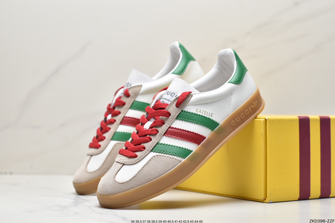 Heavyweight joint Adidas£üGUCCI cost-effective version of the clover logo and the iconic three bars as design elements 707848 9STUO 6360