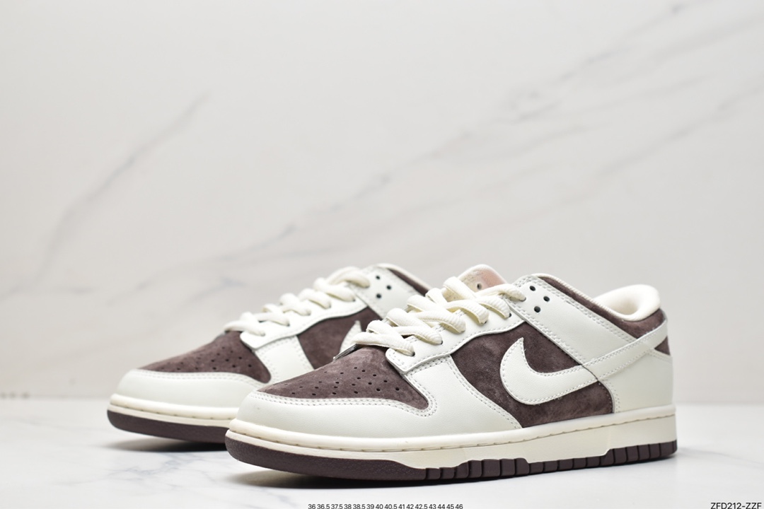 280 纯原Nike SB Dunk Low 麂皮 扣篮系列低帮休闲运动滑板板鞋 DN0068-226