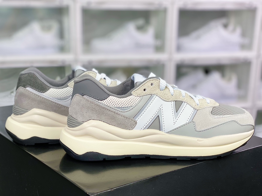 NB M5740 series retro daddy style casual sports jogging shoes ”Color Matching Yuanzu Gray Soot” M5740PSG