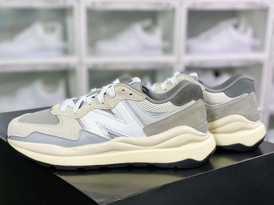 NB M5740 series retro daddy style casual sports jogging shoes ”Color Matching Yuanzu Gray Soot” M5740PSG