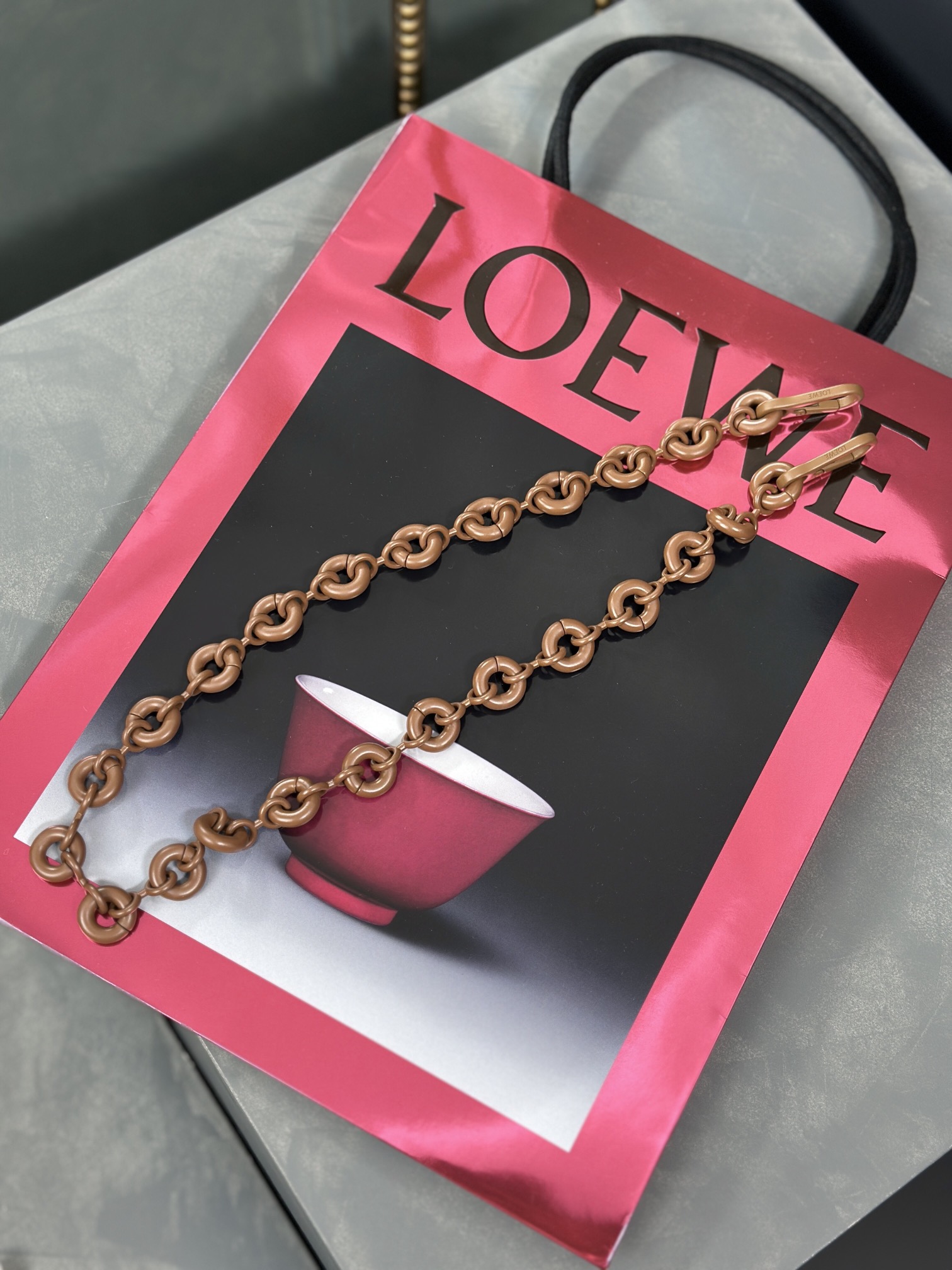 Loewe Top
 Bags Handbags Brown Chains