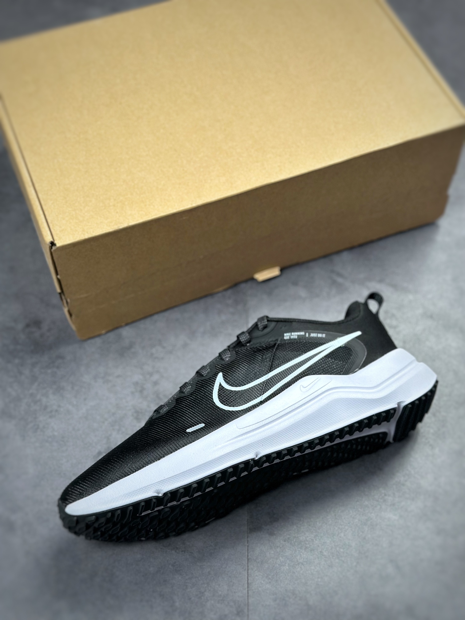 NIKE Downshifter 12 Mesh Ultralight Breathable Running Shoes DD9293-001