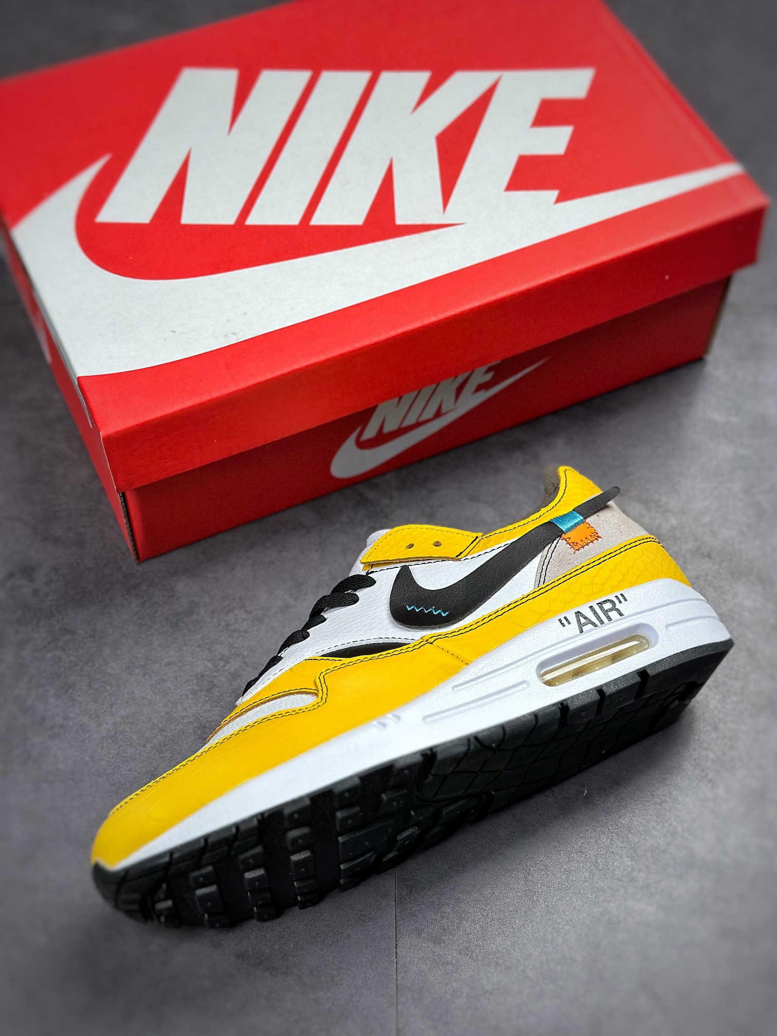 Nike Air Max 1 2022 Replica Off-White Joint Retro Casual Running Shoes AA7293-006