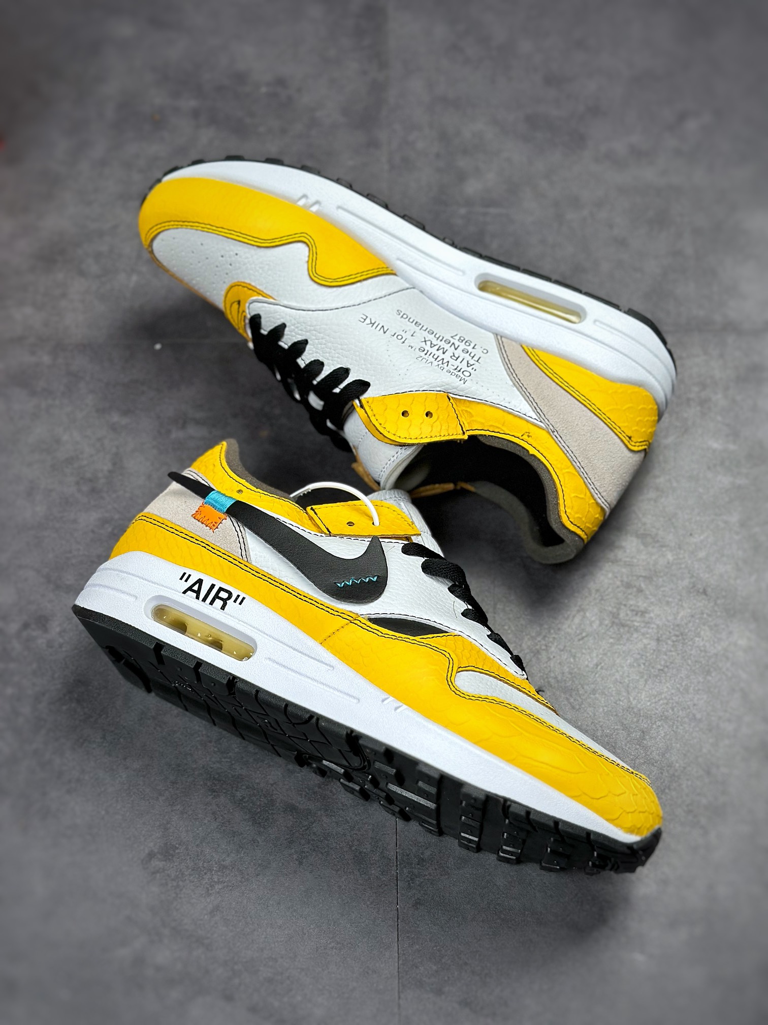 Nike Air Max 1 2022 Replica Off-White Joint Retro Casual Running Shoes AA7293-006