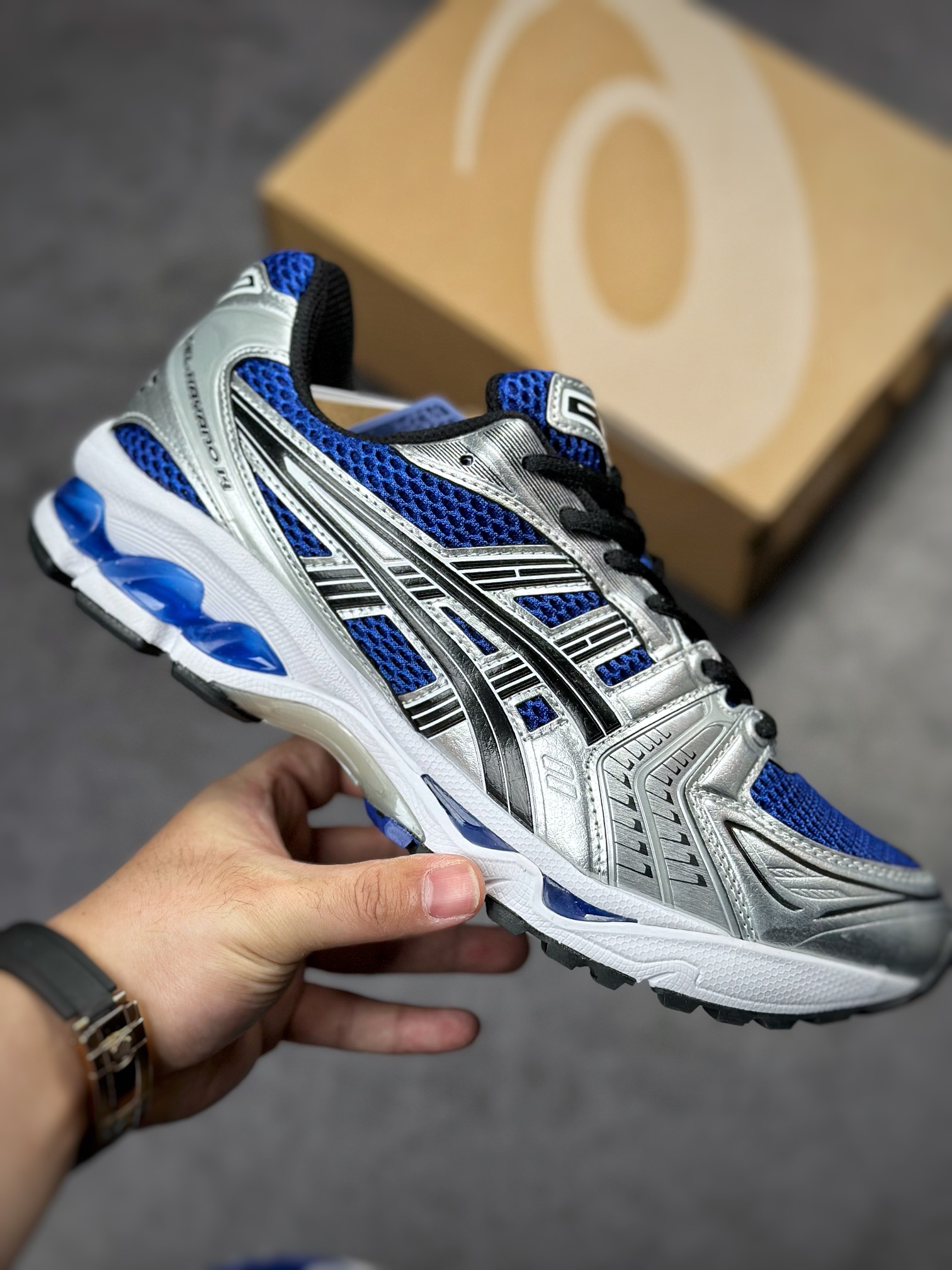 Asics Gel-Kayano 14 Edition Sports Casual Breathable Professional Running Shoes 1201A019-401