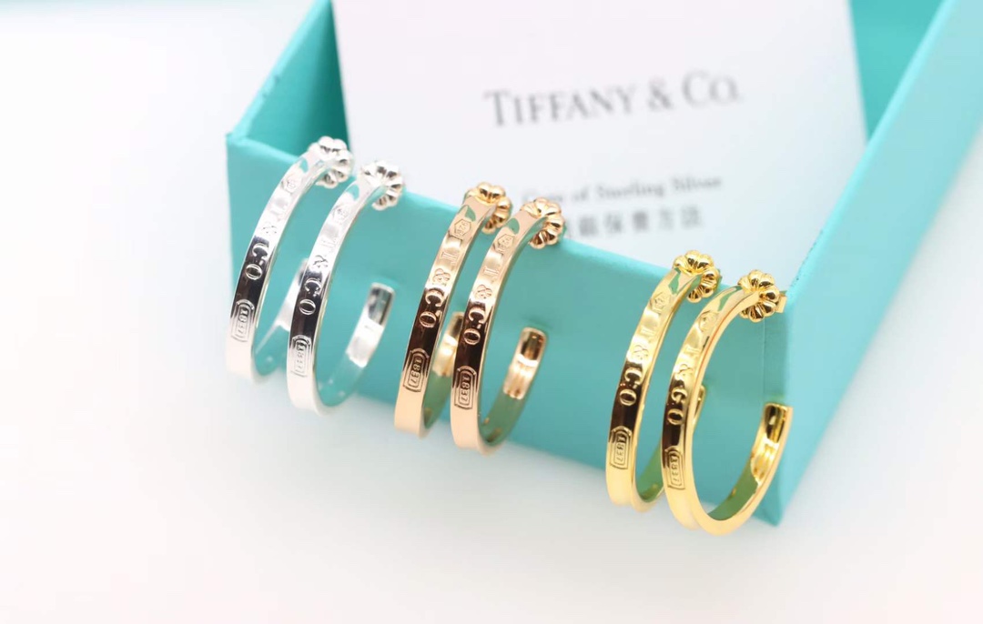 Tiffany & Co. 蒂芙尼 Tiffany&Co. 1837系列耳圈