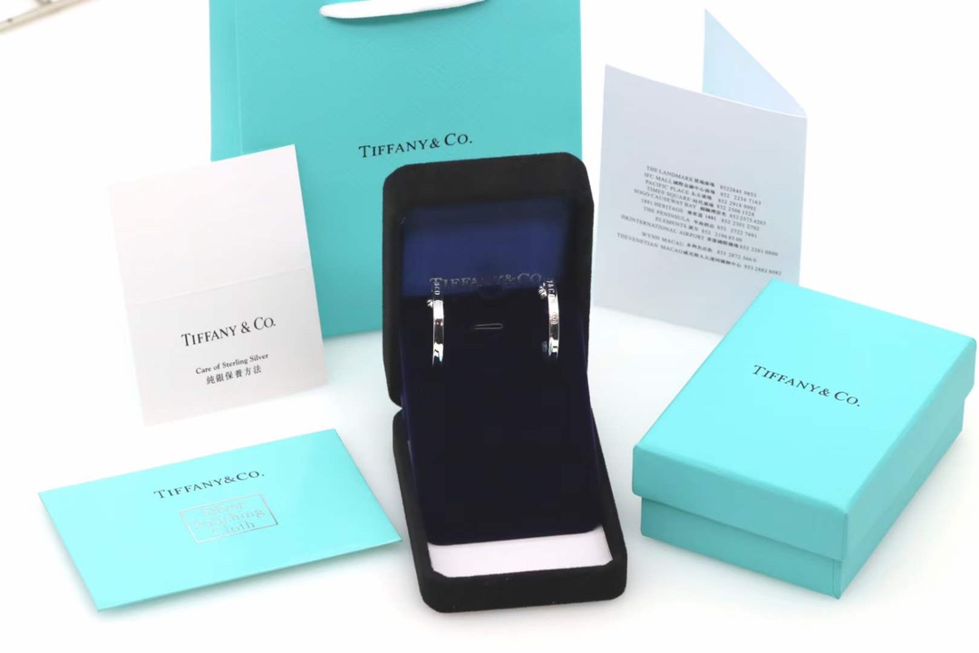Tiffany & Co. 蒂芙尼 Tiffany&Co. 1837系列耳圈