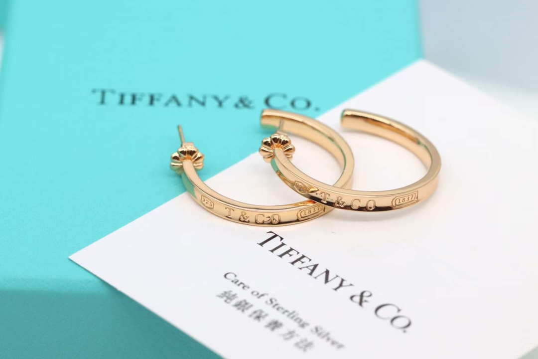 Tiffany & Co. 蒂芙尼 Tiffany&Co. 1837系列耳圈
