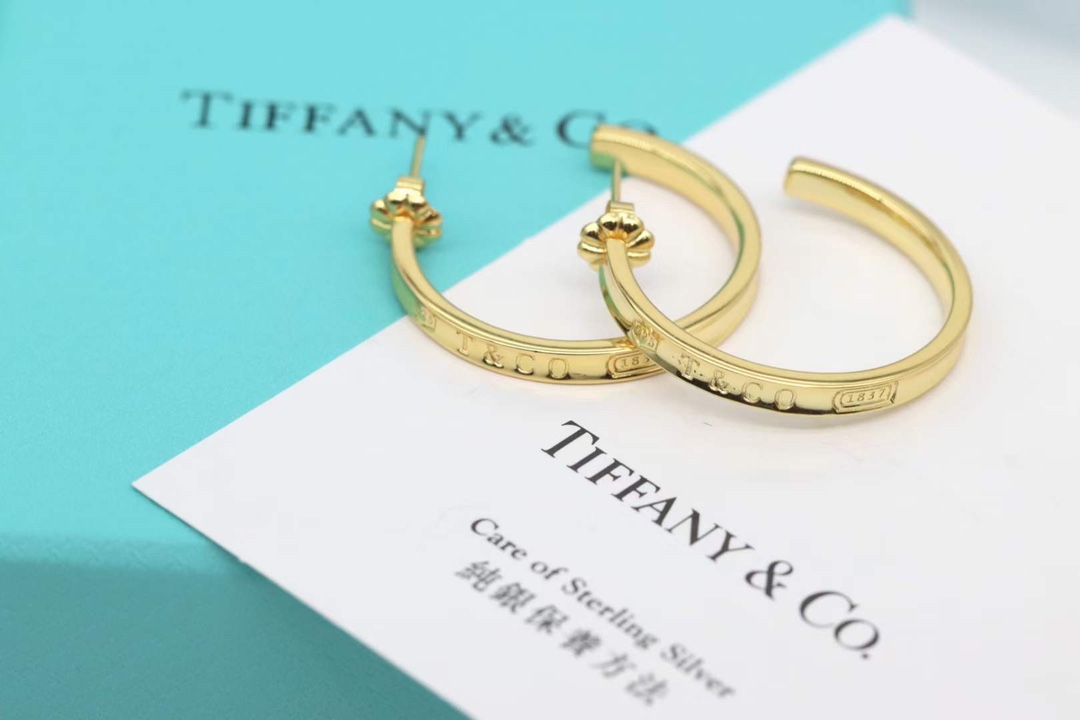 Tiffany & Co. 蒂芙尼 Tiffany&Co. 1837系列耳圈