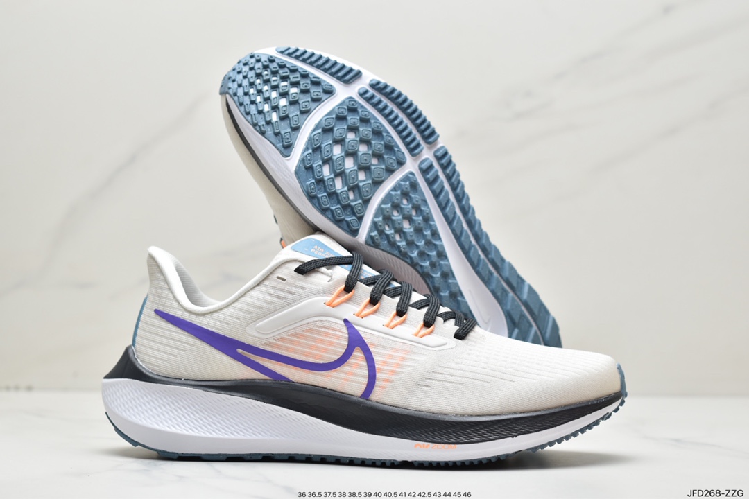 170 Nike Zoom Pegasus 39 代超级飞马涡轮增压马拉松登月39代休闲运动慢跑鞋DH4071-006