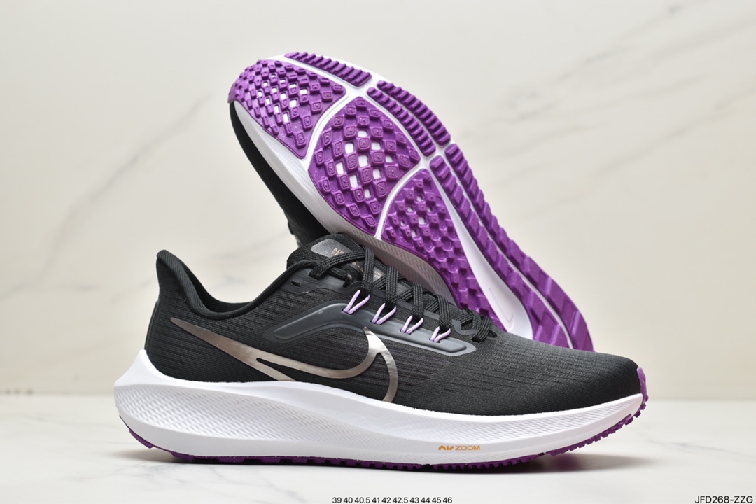 170 Nike Zoom Pegasus 39 代超级飞马涡轮增压马拉松登月39代休闲运动慢跑鞋DH4071-006
