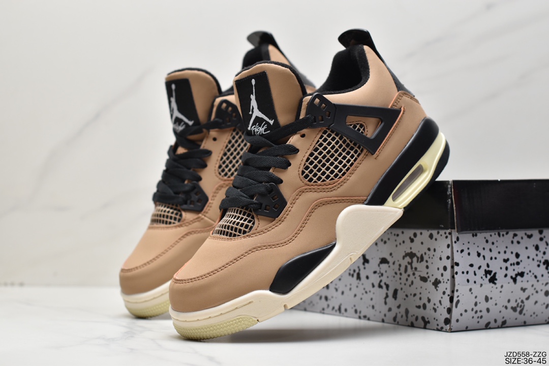 140 耐克NIKE Air Jordan 4 RETRO AJ4 乔丹4代鸳鸯中帮男女篮球鞋CI1184-617