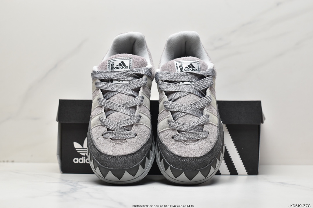 Atmos x Adidas Adimatic Low Matic series low-top retro shark bread casual sports leisure skateboard shoes HP6771