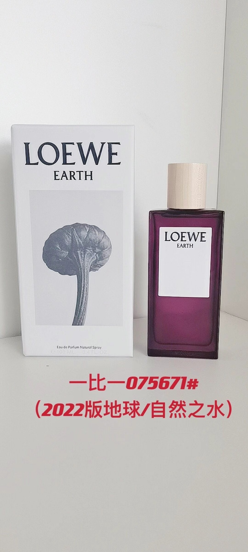 Loewe Earth Eau de Parfum Natural Spray 100ml - Aromatic, Earthy Scent