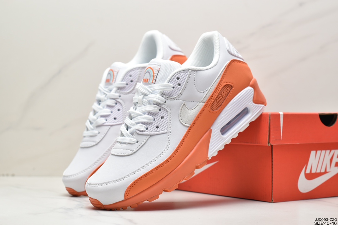 130 耐克NIKE AIR MAX 90 PRM 经典款复古缓震气垫跑步鞋休闲运动鞋