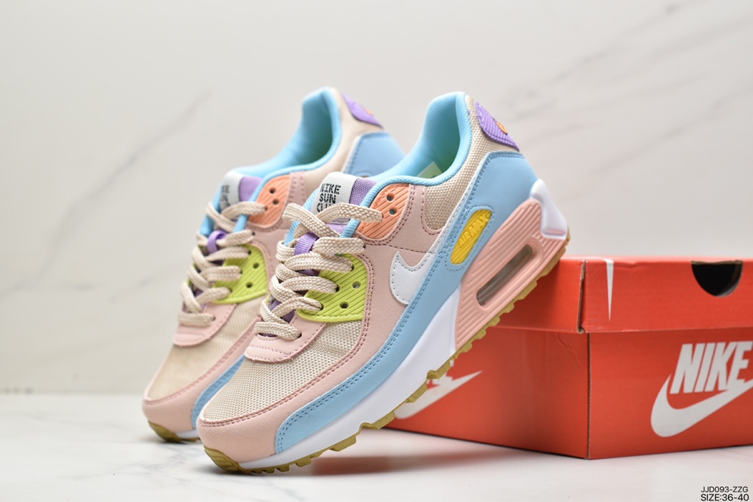 130 耐克NIKE AIR MAX 90 PRM 经典款复古缓震气垫跑步鞋休闲运动鞋