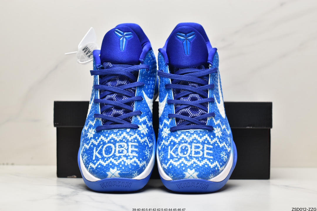 320 Nike Kobe 6 Protro 耐克 科比6代 低帮 白蓝 CW2190-111