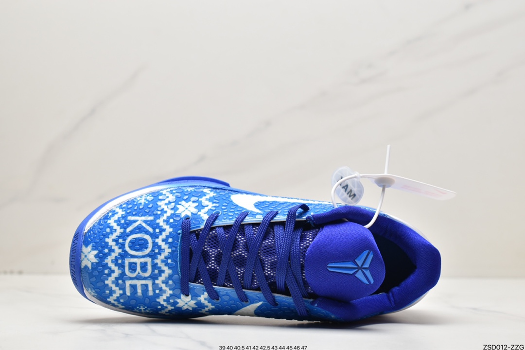 320 Nike Kobe 6 Protro 耐克 科比6代 低帮 白蓝 CW2190-111