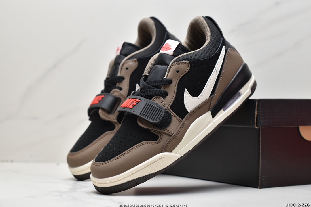 190 耐克Nike Air Jordan Legacy 312 Low”Black/White/Gold”乔丹CQ4227-001