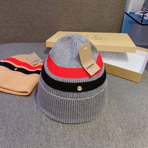 Burberry Hats Knitted Hat Unisex Knitting Fall/Winter Collection