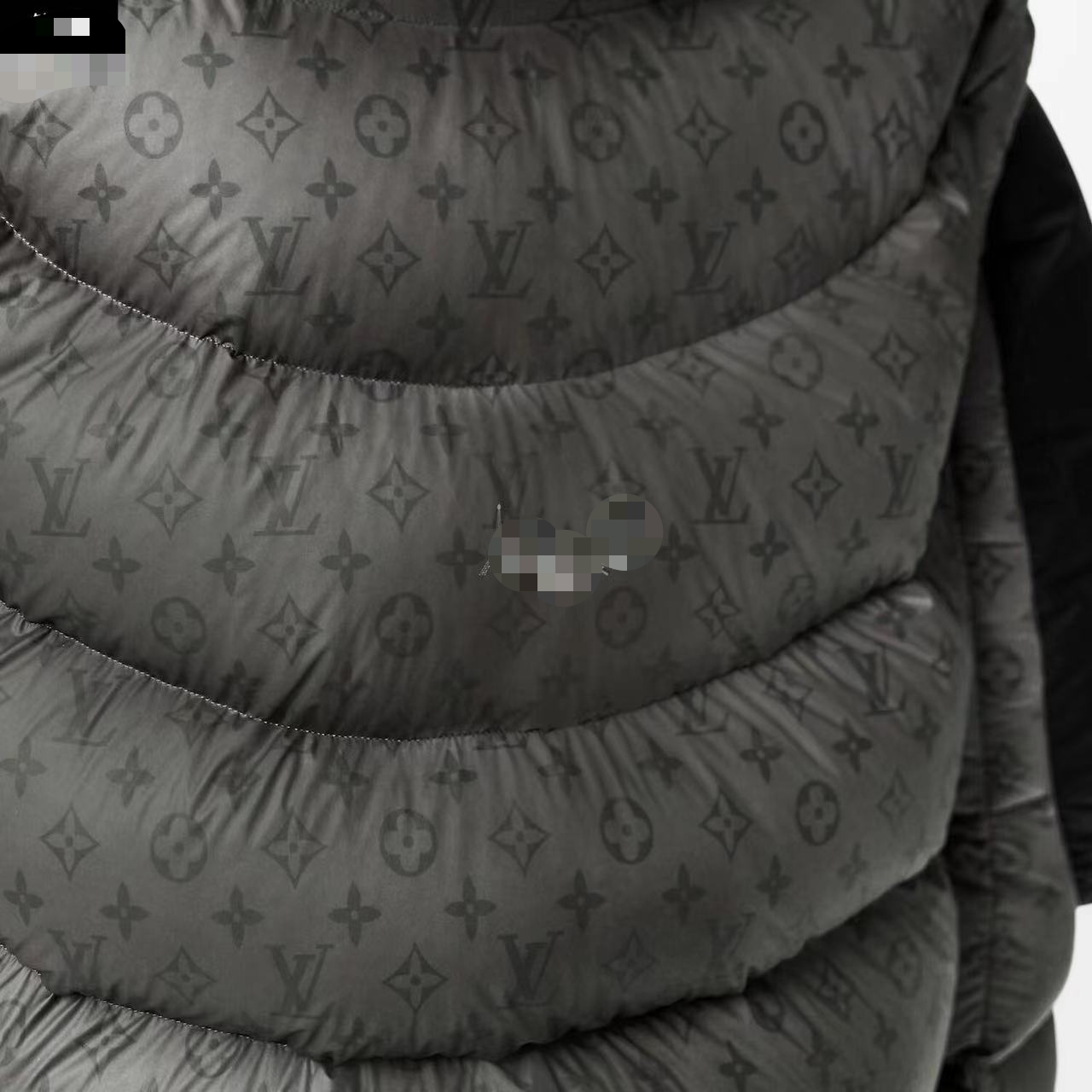 LouisVuitton/路易威登男士胸前饰有LV3D标志连帽羽绒尺码46.48.50.52.54