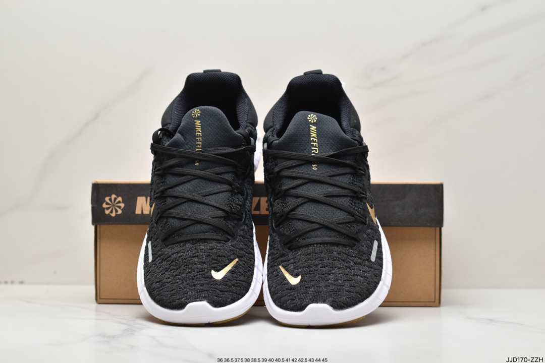 130 耐克Nike Free RN Flyknit 2018 赤足5.0二代轻跑鞋CZ1891-300