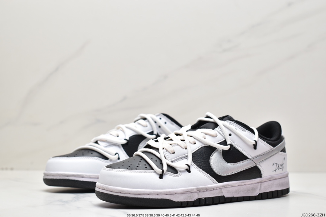 180 耐克Nike SB Dunk Low Lot”Black/Grey/Chrome Hearts”扣篮系列DD3363-002