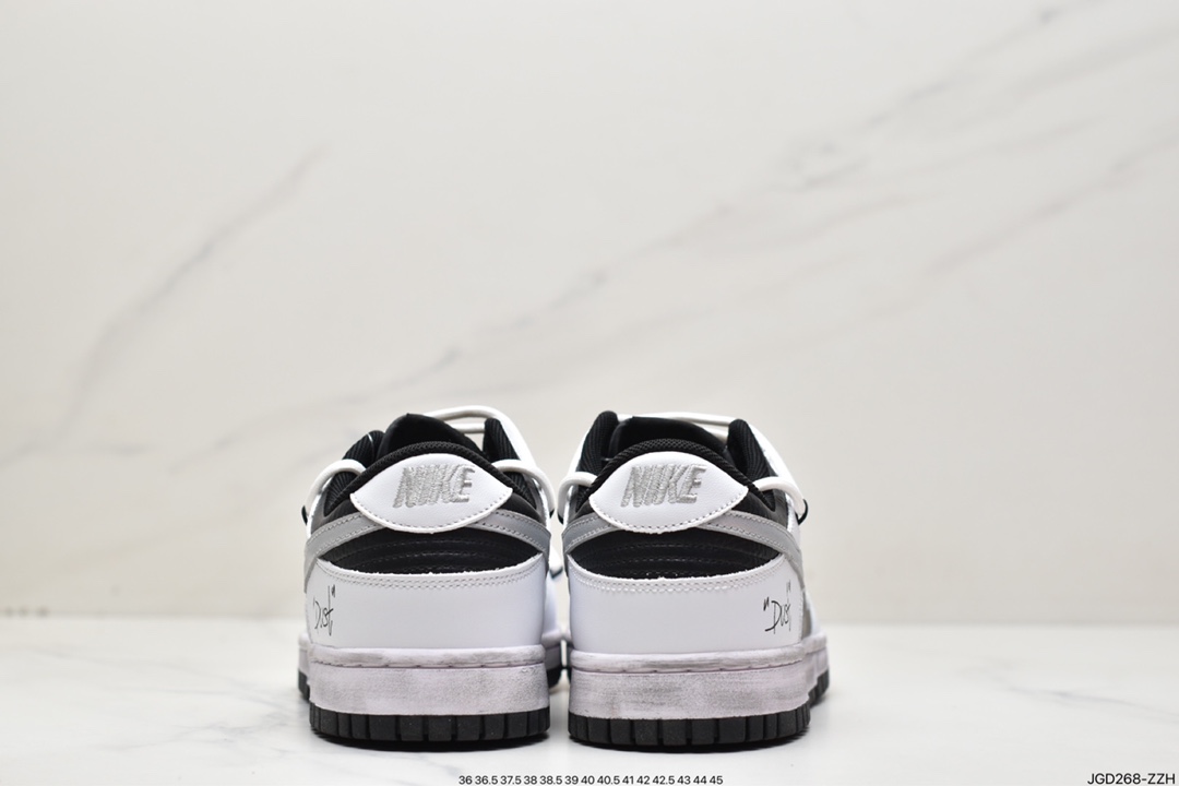 180 耐克Nike SB Dunk Low Lot”Black/Grey/Chrome Hearts”扣篮系列DD3363-002