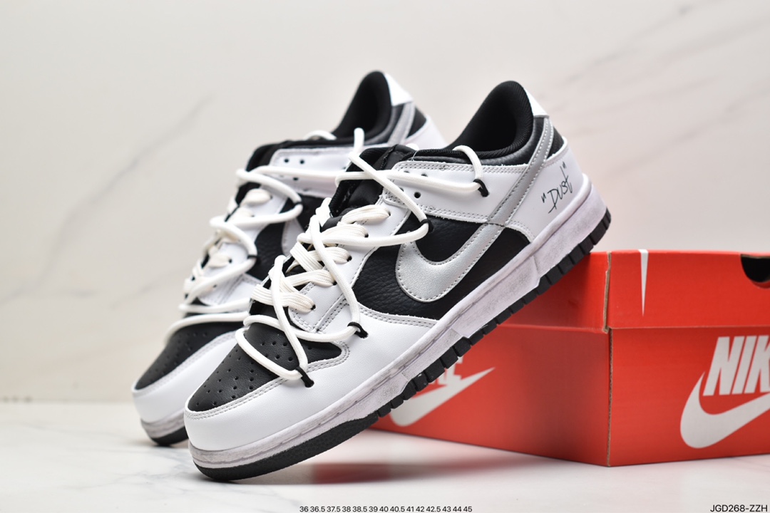 180 耐克Nike SB Dunk Low Lot”Black/Grey/Chrome Hearts”扣篮系列DD3363-002