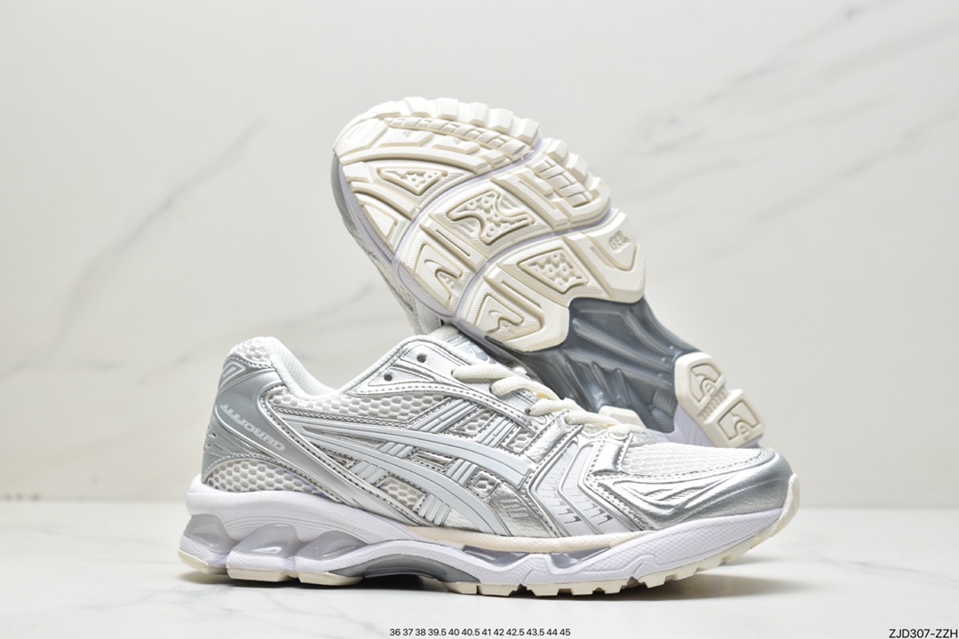 240 日本专业跑鞋品牌·亚瑟士/ASICS GEL - KAYANO 14 系列轻量缓震休闲运动跑步鞋 1201A457-100