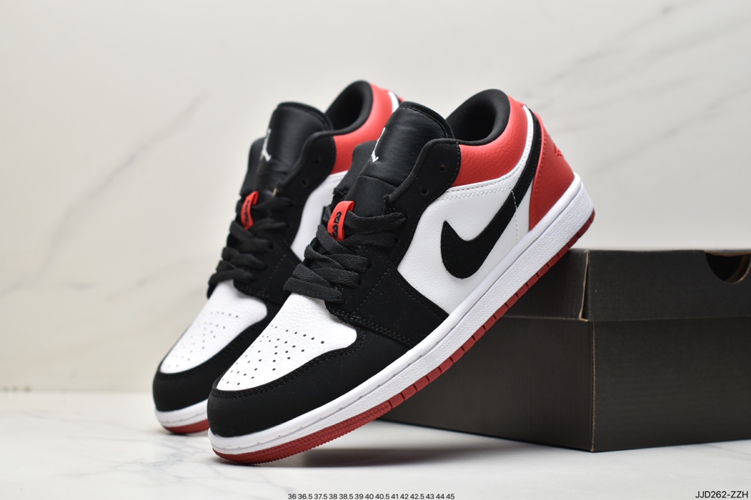 130 耐克Nike Air Jordan 1 Low OG SP”Black/Red”AJ1乔丹一代DC0774-105