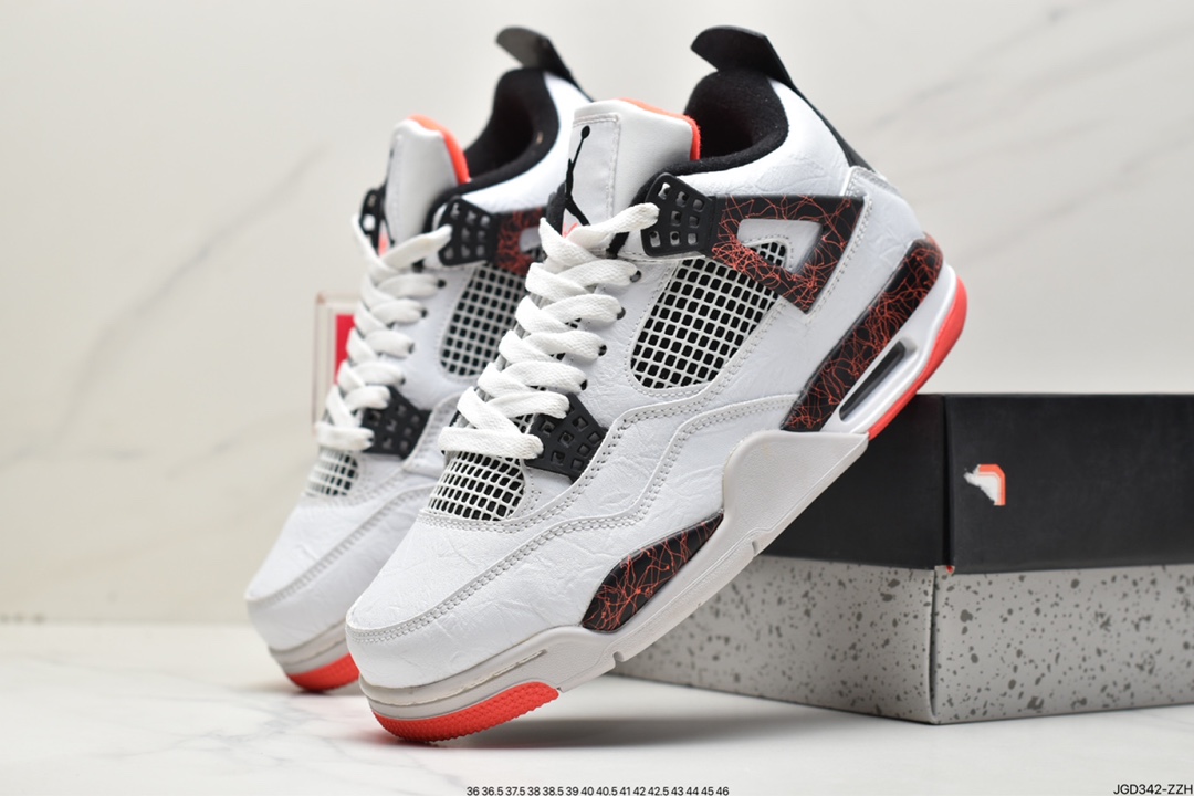 180 耐克Nike Wmns Air Jordan 4 Retro”Canyon Purple”AJ4代中帮皮鞋面CT8527-112