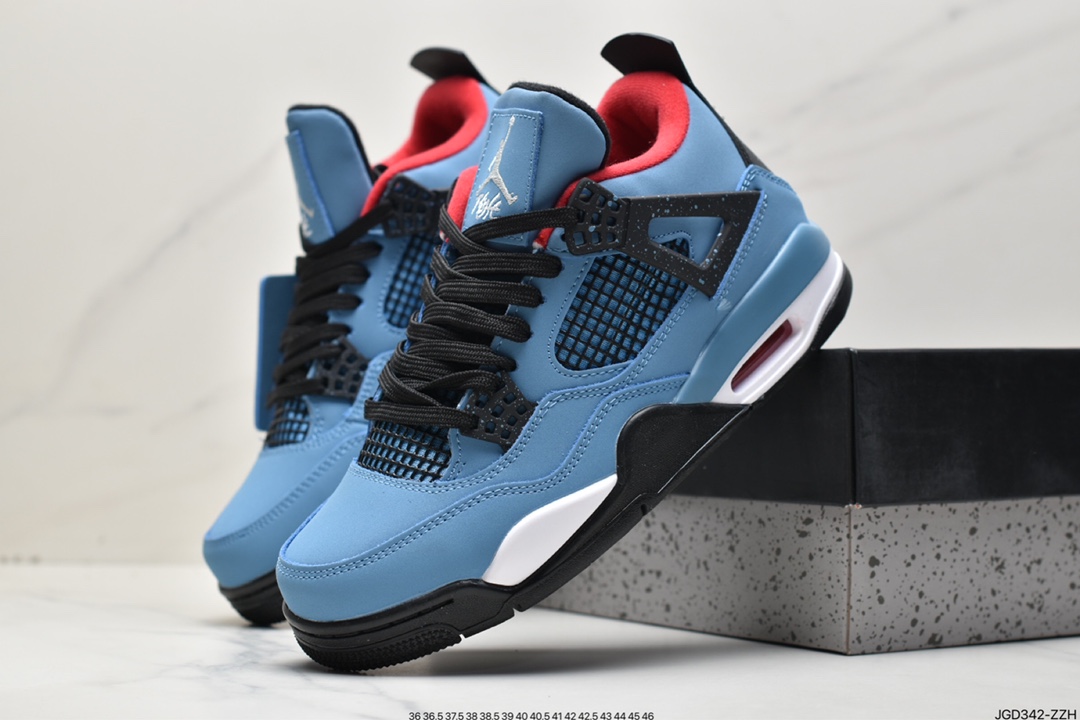 180 耐克Nike Wmns Air Jordan 4 Retro”Canyon Purple”AJ4代中帮皮鞋面CT8527-112