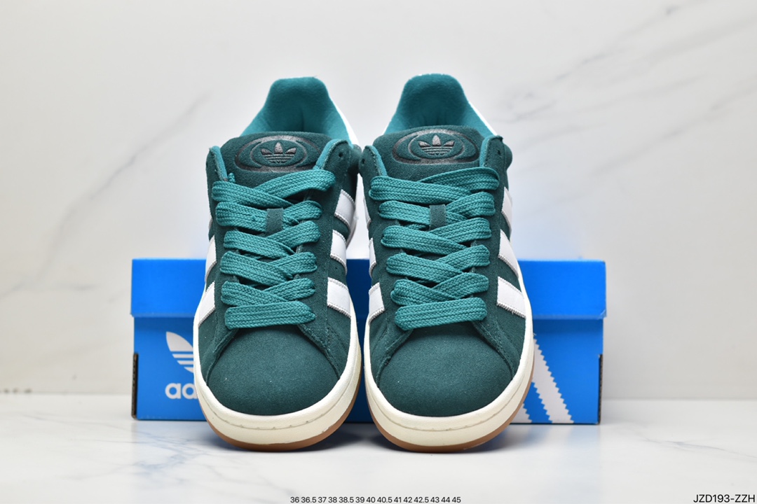 140 阿迪达斯Adidas Originals Campus 00s 学院系列面包风经典复古低帮百搭休闲运动板鞋“翻毛HR1467