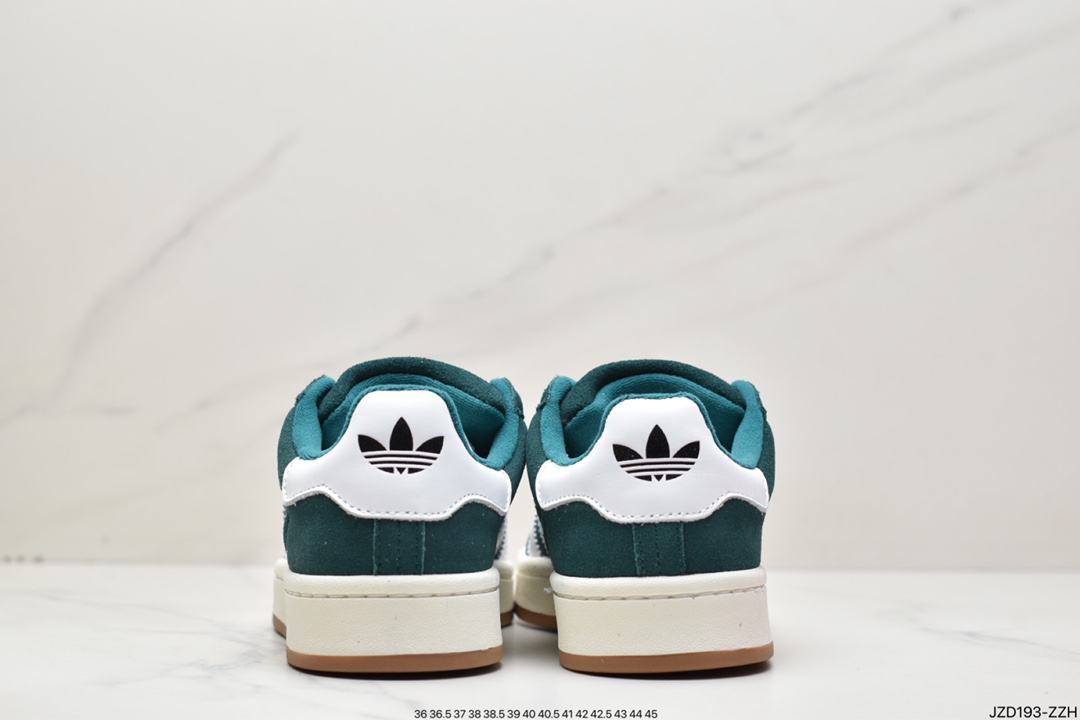 140 阿迪达斯Adidas Originals Campus 00s 学院系列面包风经典复古低帮百搭休闲运动板鞋“翻毛HR1467