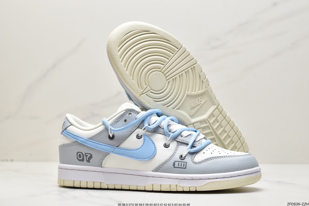 280 耐克Nike SB Dunk Low”Chicago”绑绳扣篮系列低帮休闲运动滑板板鞋DJ6188-100