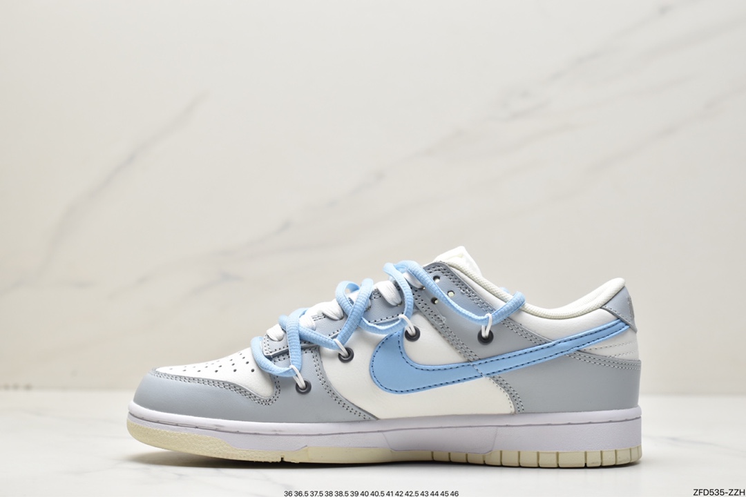 280 耐克Nike SB Dunk Low”Chicago”绑绳扣篮系列低帮休闲运动滑板板鞋DJ6188-100