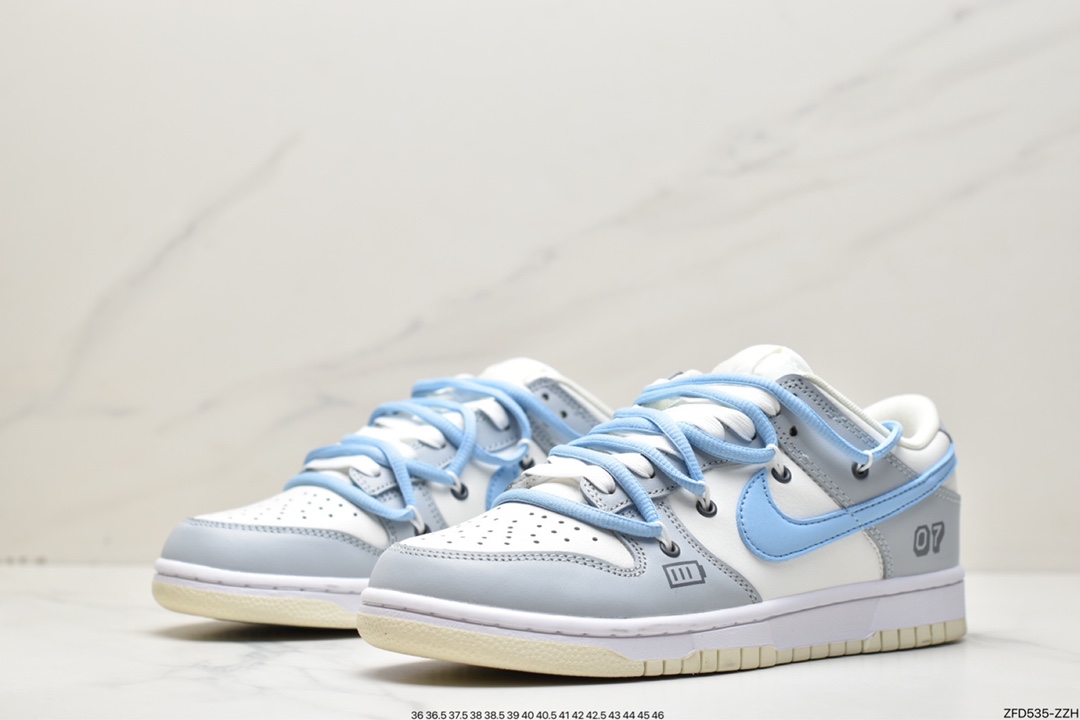 280 耐克Nike SB Dunk Low”Chicago”绑绳扣篮系列低帮休闲运动滑板板鞋DJ6188-100
