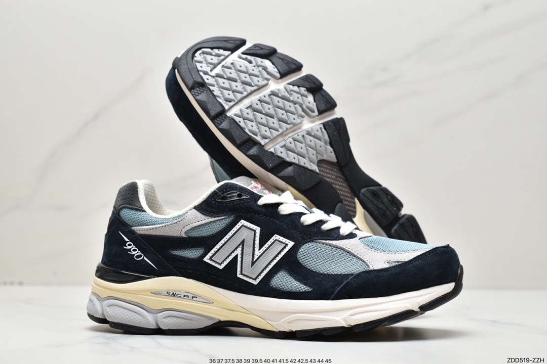 230  New Balance NB990系列 高端美产复古休闲跑步鞋 M990TE3