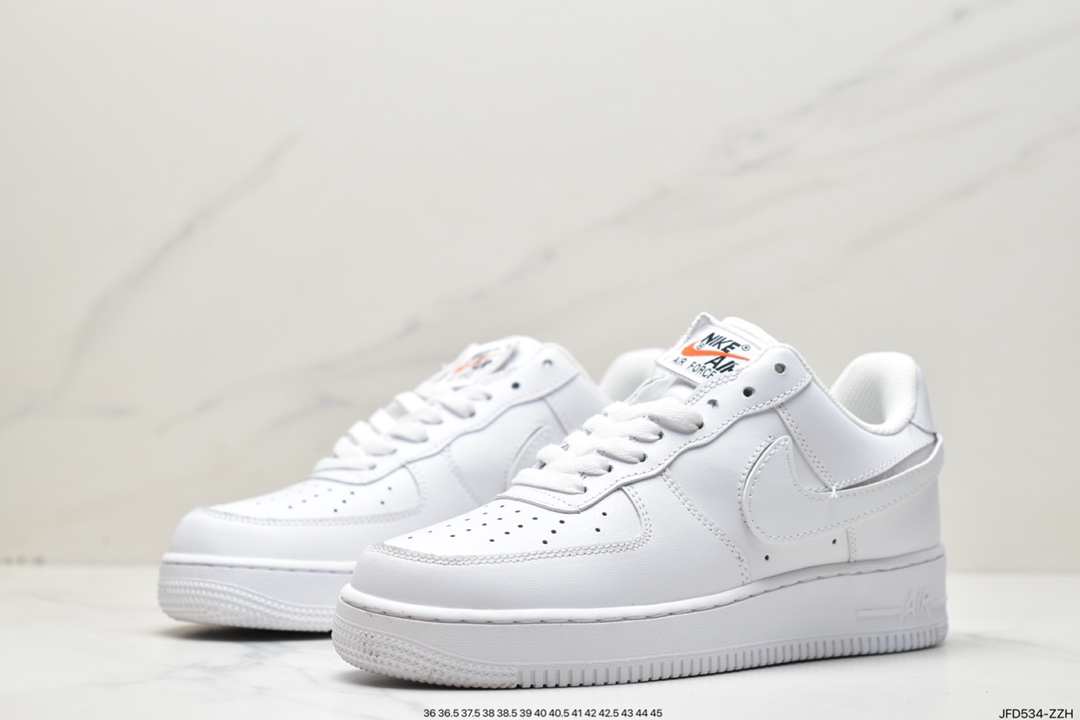 170 耐克Nike Air Force'1 AF1多彩换勾魔术贴空军一号 休闲板鞋AH8462-102